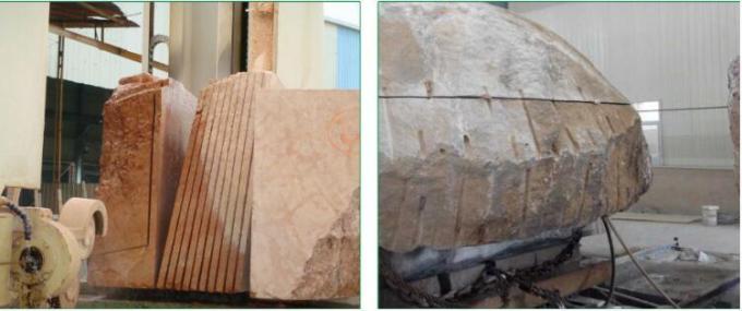 380V Diamond Wire Rock Cutting Machine Untuk Granit 6800X8900X4700mm 0