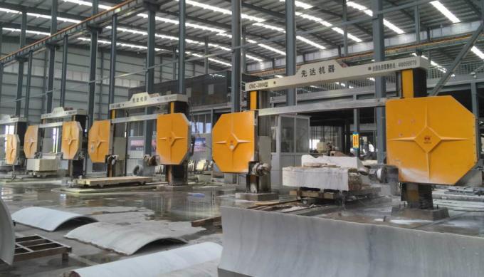 Mesin Pemotong Batu CNC Mesin Diamond Wire Saw Untuk Marmer Granit 2