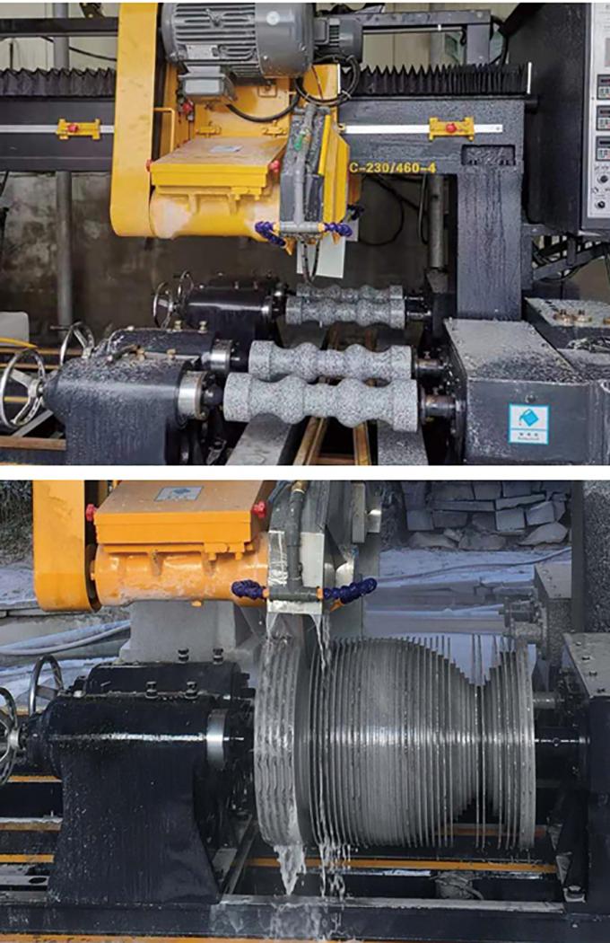 Empat PCS Mesin Pemotong Kolom Baluster 500mm 1