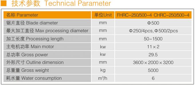 Empat PCS Mesin Pemotong Kolom Baluster 500mm 0
