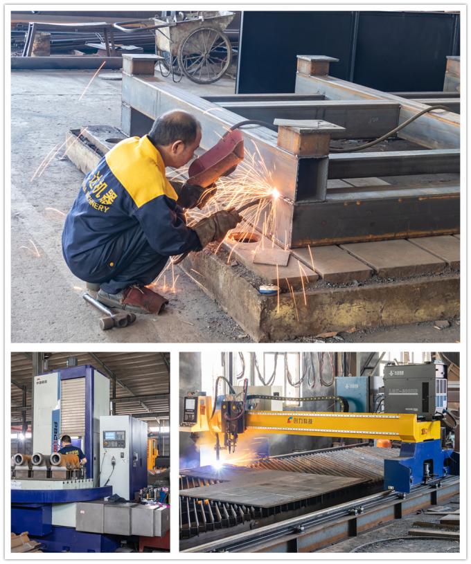 PLC Multi Heads Solid Column Stone Slab Polishing Machine Untuk Profiling 1