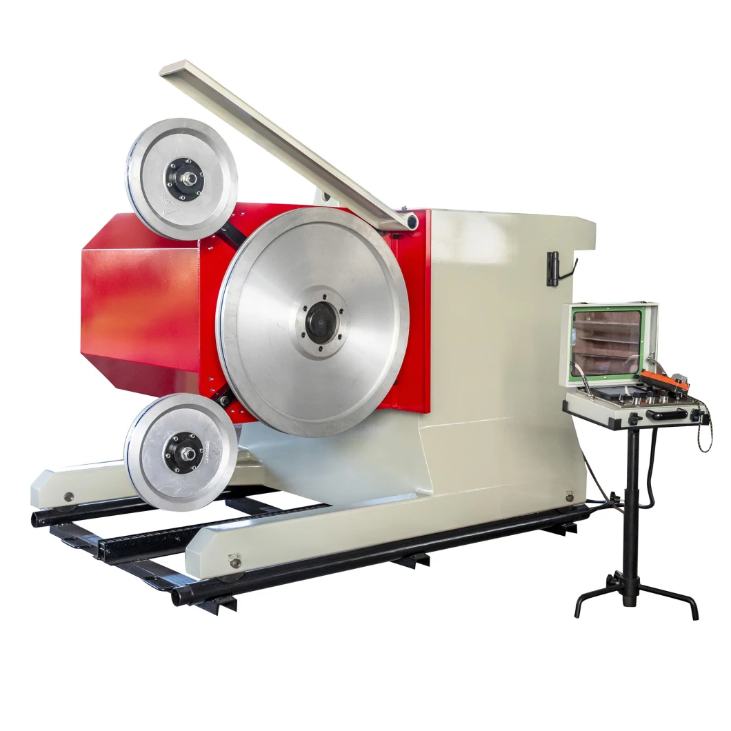 Otomatis Slicing CNC Diamond Wire Saw Machine Untuk Profiling 5