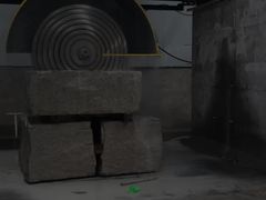 Bridge Multiblade Block Cutter Granite Marble Block Cutting Machinery Mesin pemotong blok