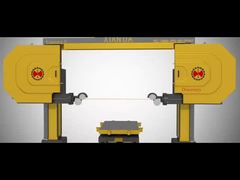 Mesin Gergaji Kawat Batu Berlian CNC 5 Axis Discovery