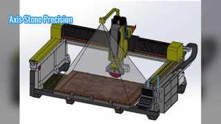 Pemotong Batu Sumbu Presisi Untuk Bentuk Kompleks