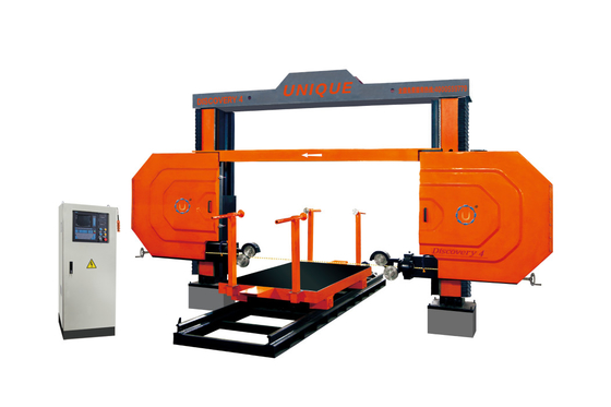 kualitas  CNC Column Granite Marble Stone Profile Cutting Machine Diamond Wire Saw pabrik