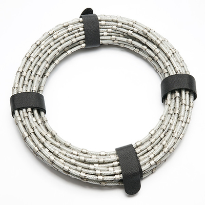 8.8mm Granit Diamond Wire Saw Alat Profiling Granit Batu Memotong Batu Keras