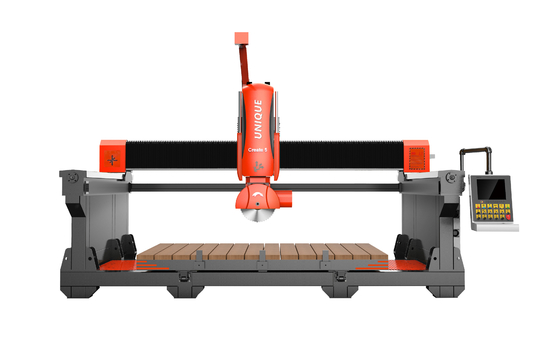Mesin Pemotong Jembatan 5 Axis Dengan Motor Sinkron Magnetik Permanen
