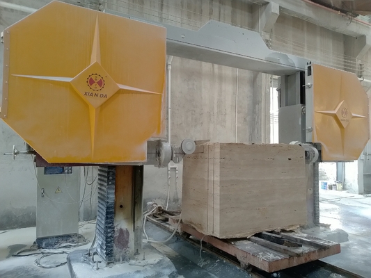 Mesin Gergaji Kawat Berlian 4 Axis CNC untuk Memproses Granit & Marmer