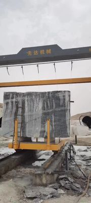 Mesin Pembagi Blok Diamond Wire Saw untuk Memotong Granit Marmer