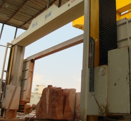 Mesin Pembagi Blok Diamond Wire Saw untuk Memotong Granit Marmer