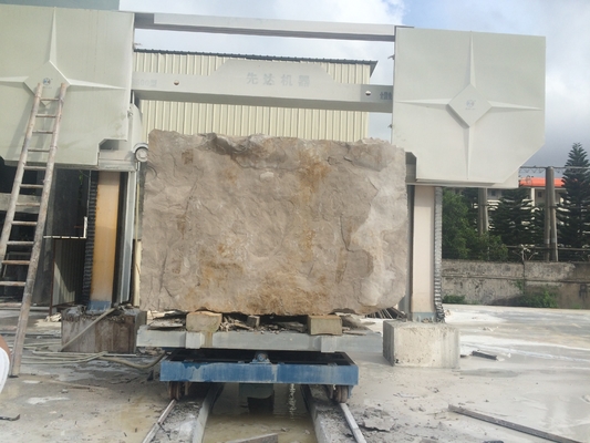 CNC Stone Cutting Block Dressing Diamond Wire Saw Machine Untuk Granit Marmer Kuarsa