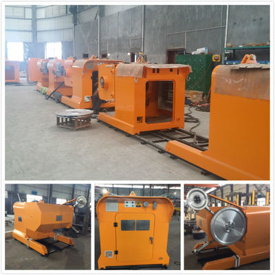 CNC Control Otomatis Diamond Wire Saw Machine untuk High Precision Stone Cutting