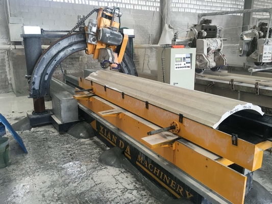 Mesin Pemotong Slot Pilar Romawi Otomatis 7.5kw