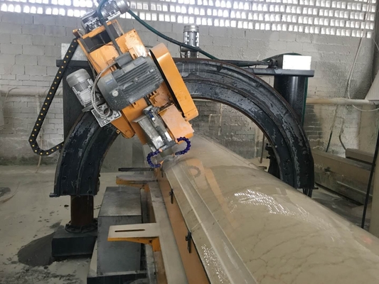 Mesin Pemotong Slot Pilar Romawi Otomatis 7.5kw