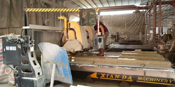 Mesin Profil Linier PLC Granit Marmer Multi Fungsi 15kw