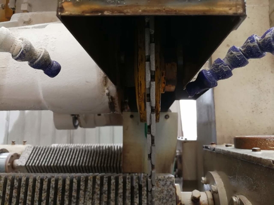 Dua Pcs Mesin Pemotong Baluster PLC & Mesin Pemotong Batu CNC
