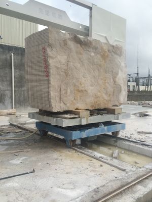 Mesin Gergaji Kawat Berlian CNC dengan Ukuran Pemrosesan Maksimum 3500*3000*1800mm dan Motor Utama 11kw untuk Pemotongan Batu