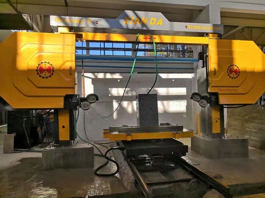 5 Axis CNC Diamond Wire Saw Machine Untuk Memotong dan Mengolah Marmer