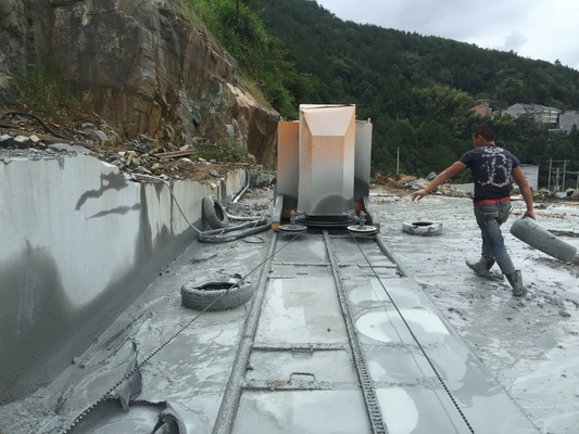 Mesin Gergaji Kawat Diamond Quarry Untuk Pemotongan Blok Kuarsa Granit Marmer