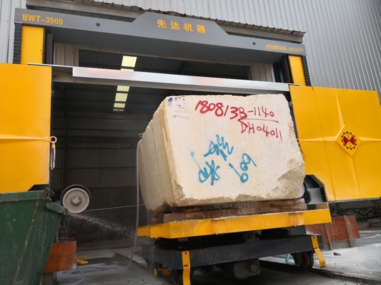 CNC Control Diamond Wire Saw Machine Untuk Memotong Marmer, Granit