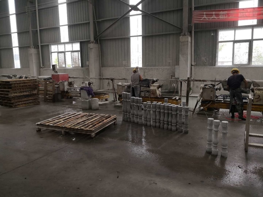 Kapasitas tinggi AC Baluster Column Polish Machine 7.5kw