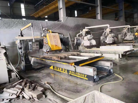 Efisien Batu Material Linear Profiling Mesin Pemotong