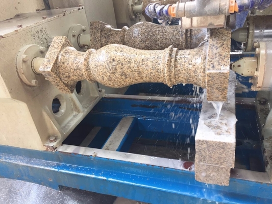 Kecepatan Tinggi Empat Pcs Baluster Cutting Grinder Machine Dengan Keakuratan Tinggi