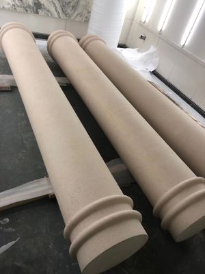 Low Noise Level Solid Column Pillar Cutting Machine 7.5kw Motor Utama