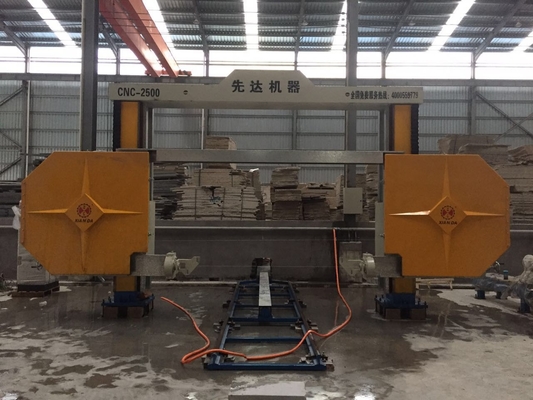 CNC Diamond Wire Saw untuk Memotong Batu Berbentuk Berbeda