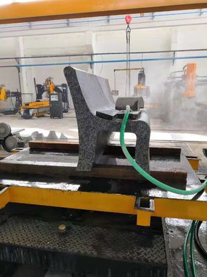 5 Axis CNC Diamond Wire Saw Machine untuk pengolahan Bentuk 3D