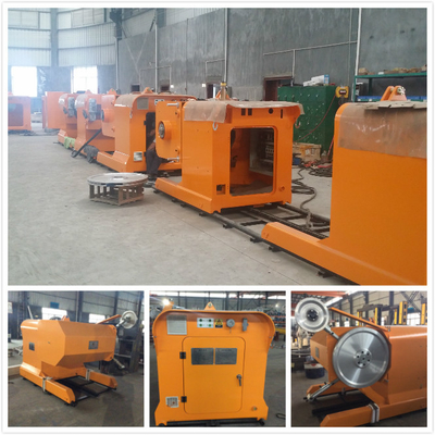 Quarry Wire Saw Machine Untuk Pemotongan Marmer Granit Kuarsa Blok