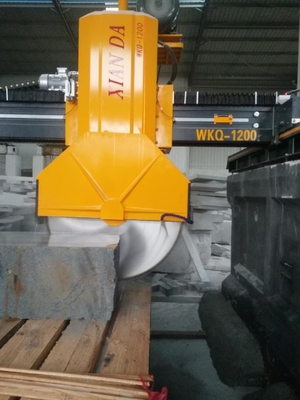 Mesin pemotong blok menengah untuk slab tebal dan kosong persegi