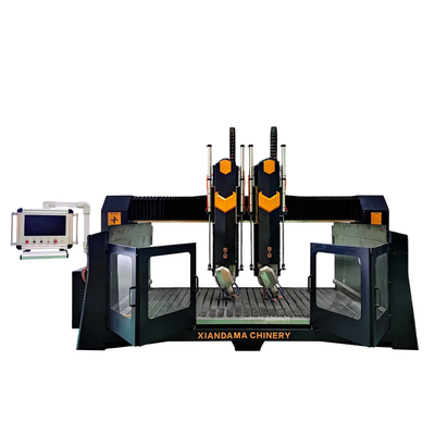 4 Axis Arc Slab & Kolom Batu Ukiran Mesin Untuk Marmer Dan Granit