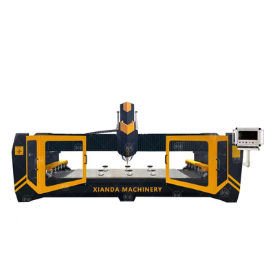 Precision CNC Stone Carving Machine 3 Axis Sistem Kontrol Listrik