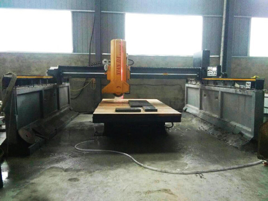 Precision Infrared Bridge Stone Cutting Machine dengan motor 15/18.5/22kw