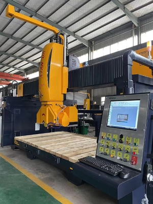 Precision 5 Axis Bridge Cutting Machine untuk countertop dan bentuk khusus