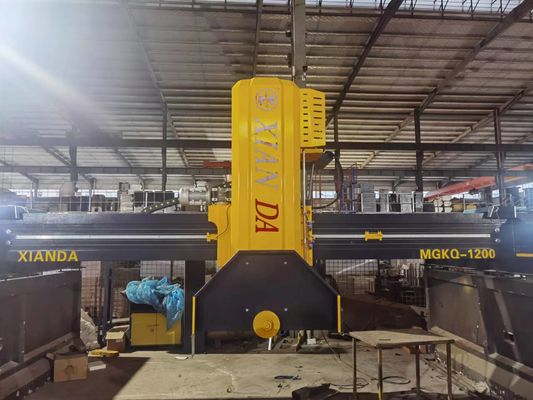 57/67kw Mesin Pemotong Blok Pertengahan Empat Kolom dengan Diameter Bilah 2200-2800mm