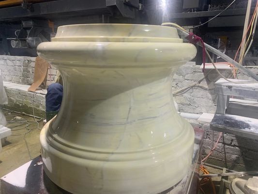 CNC Column Cap and Base Profiling Precision Column Cutter dengan tingkat kebisingan rendah