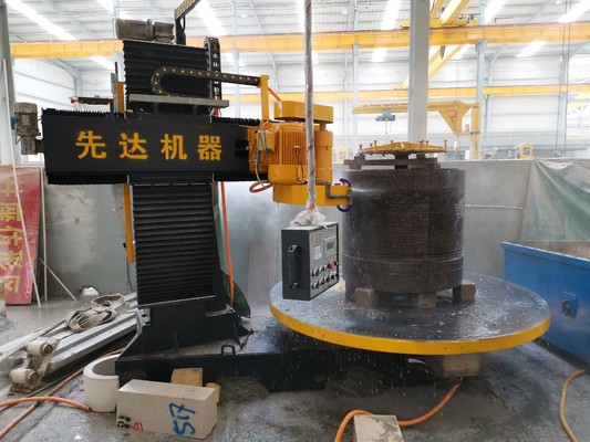 CNC Column Cap and Base Profiling Precision Column Cutter dengan tingkat kebisingan rendah