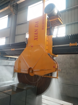 Mesin pemotong blok tengah untuk memotong slab tebal dan kosong persegi