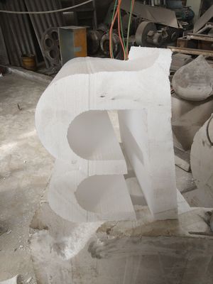 5 Axis CNC Diamond Wire Saw Machine Untuk Granit Dan Marmer 3D Bentuk