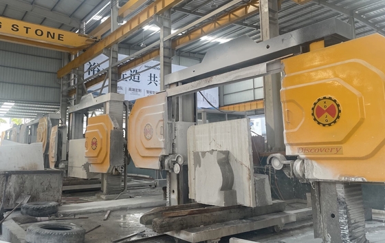5 Axis CNC Diamond Wire Saw Machine Untuk Granit Dan Marmer 3D Bentuk