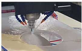 Precision 3-Axis Batu CNC Ukiran Mesin Untuk Wash Basin