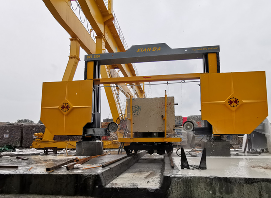Diamond Wire Saw Machine Untuk Block Dressing Dengan PLC