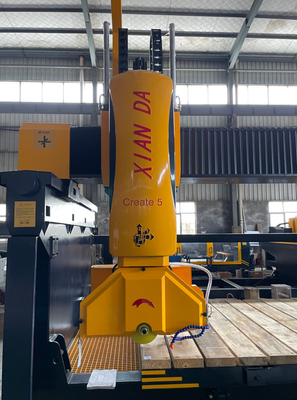 5 Axis Bridge Cutting Machine dengan Keakuratan dan Kecepatan yang Tepat untuk Pemotongan dan Fungsi Milling