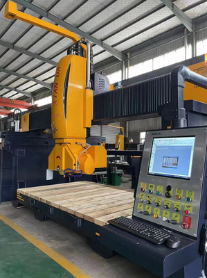 5 Axis Bridge Cutting Machine dengan Keakuratan dan Kecepatan yang Tepat untuk Pemotongan dan Fungsi Milling