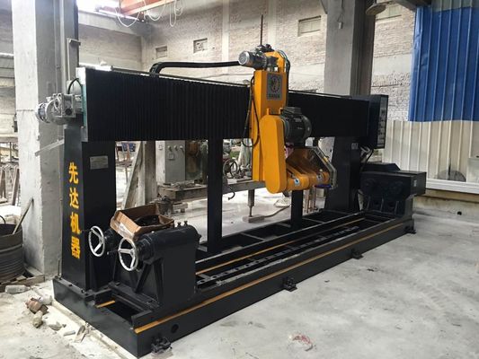 12.5kW Mesin pemotong kolom dengan kekuatan bruto untuk pemotongan logam dengan akurasi tinggi