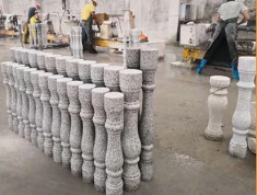 Mesin Baluster & Column Low Noise Column Profiling