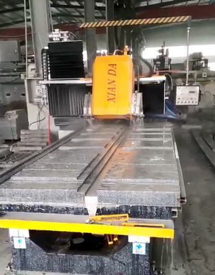 PLC/CNC Linear Profiling Cutting Machine untuk balustres persegi, kurva linier
